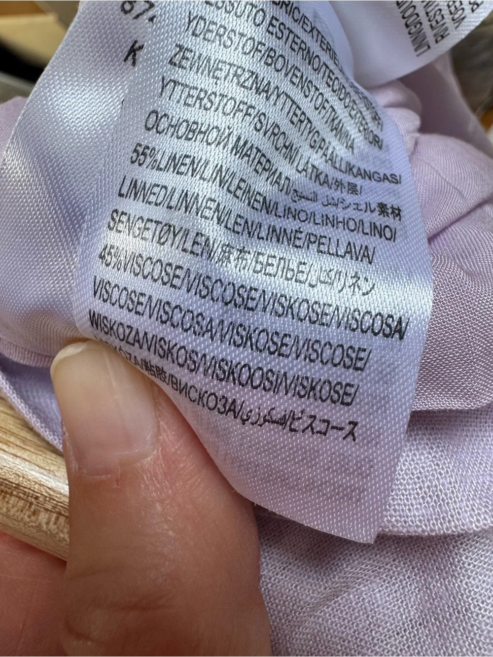 FARM Rio Lilac Knot-Front Mini Dress - Picture 7 of 7